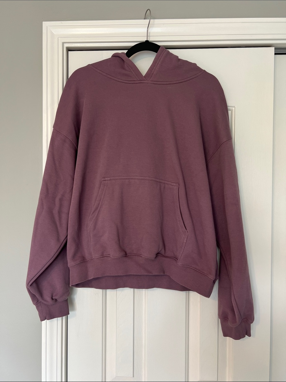 Fabletics Dusty Mauve/Purple Pull-Over Hoodie Size XL